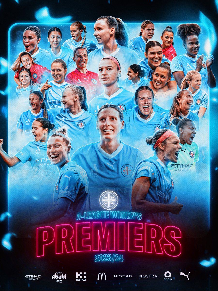 BDO is proud to sponsor @MelbourneCity and congratulates the ALW team for becoming the 2023/2024 premiers 👏 We wish them the best for the 2024 A-League women’s grand final on Saturday, 4 May and hope they bring home the double 🏆
#MelbourneCityFC #ALeague