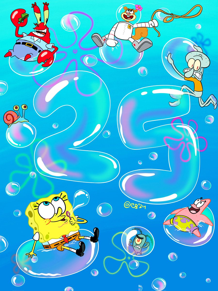 Lots of fun in the underwater sun. Happy 25th anniversary to SpongeBob SquarePants! 
#SpongeBobSquarepants #spongebob #spongebob25