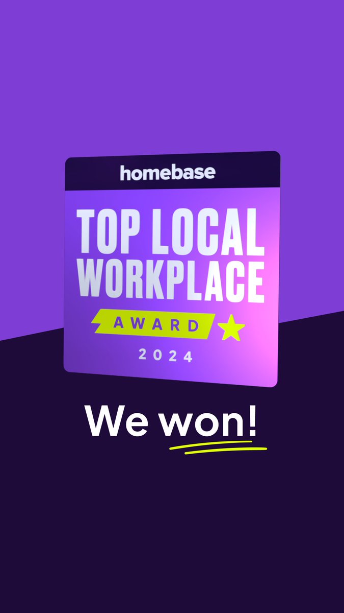 The Homebase Software Company looked at over 100,000 local businesses to see how they support their team and focus on what matters most - like flexibility, transparency, and great communication.
From all of those teams, BMB rose to the top.