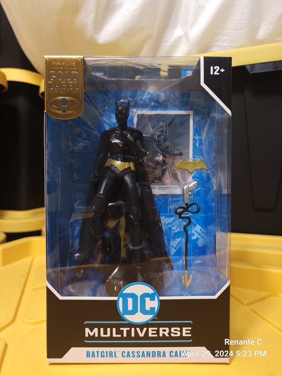 #MailCall #McfarlaneToys #Multiverse #UniverseInfinite #DC #GoldLabelCollection #Batverse #BatGirl #CassandraCain #7InchFigures #Actionfigures #BigBoyToys