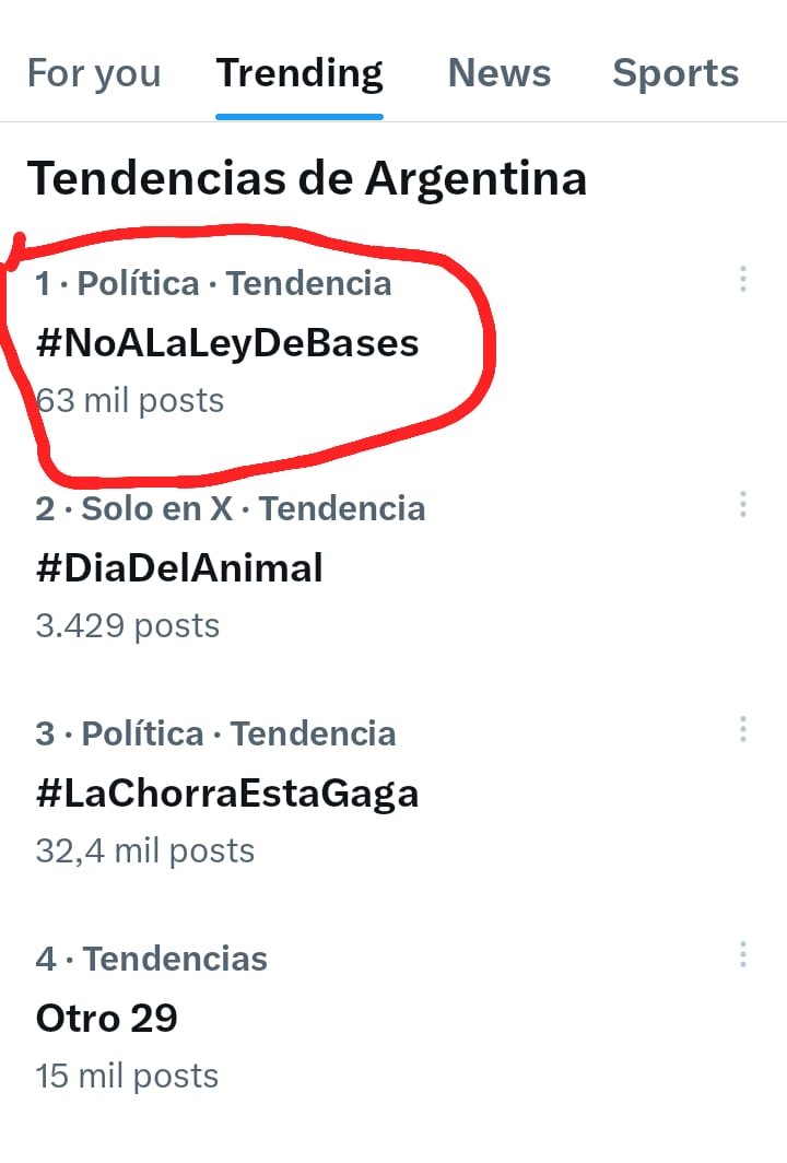 Hoy todo el día en primer lugar #NoALaLeyDeBases !! Sigamos luchando por la Ciencia, la Educación, la Salud y la Cultura de nuestro país!!
#NoALaLeyDeBases 
#NoALaLeyDeBases