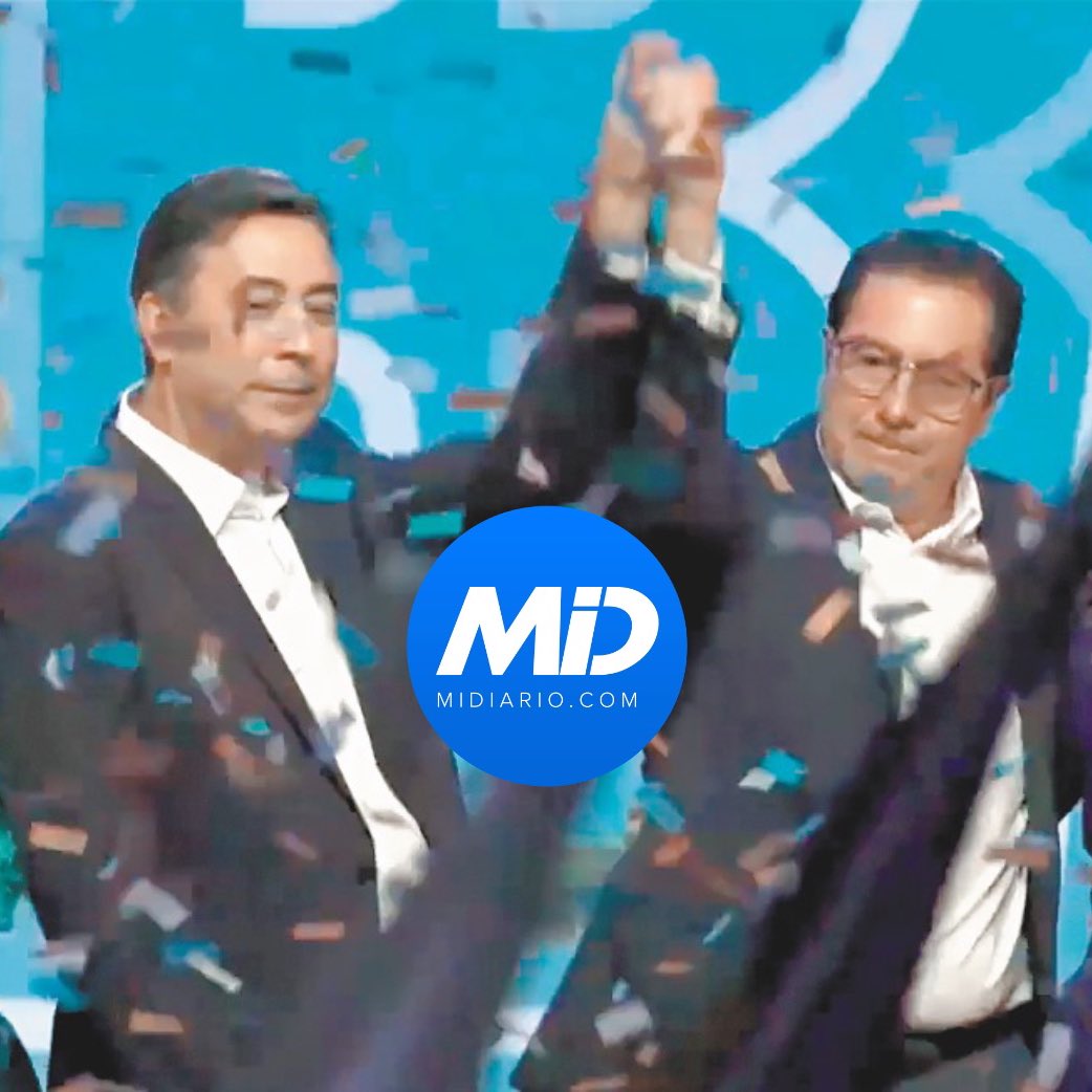 Melitón Arrocha y Martín Torrijos juntos a seis días de las elecciones 2024. El candidato por libre postulación y el partido PAIS anunció su apoyo al expresidente.