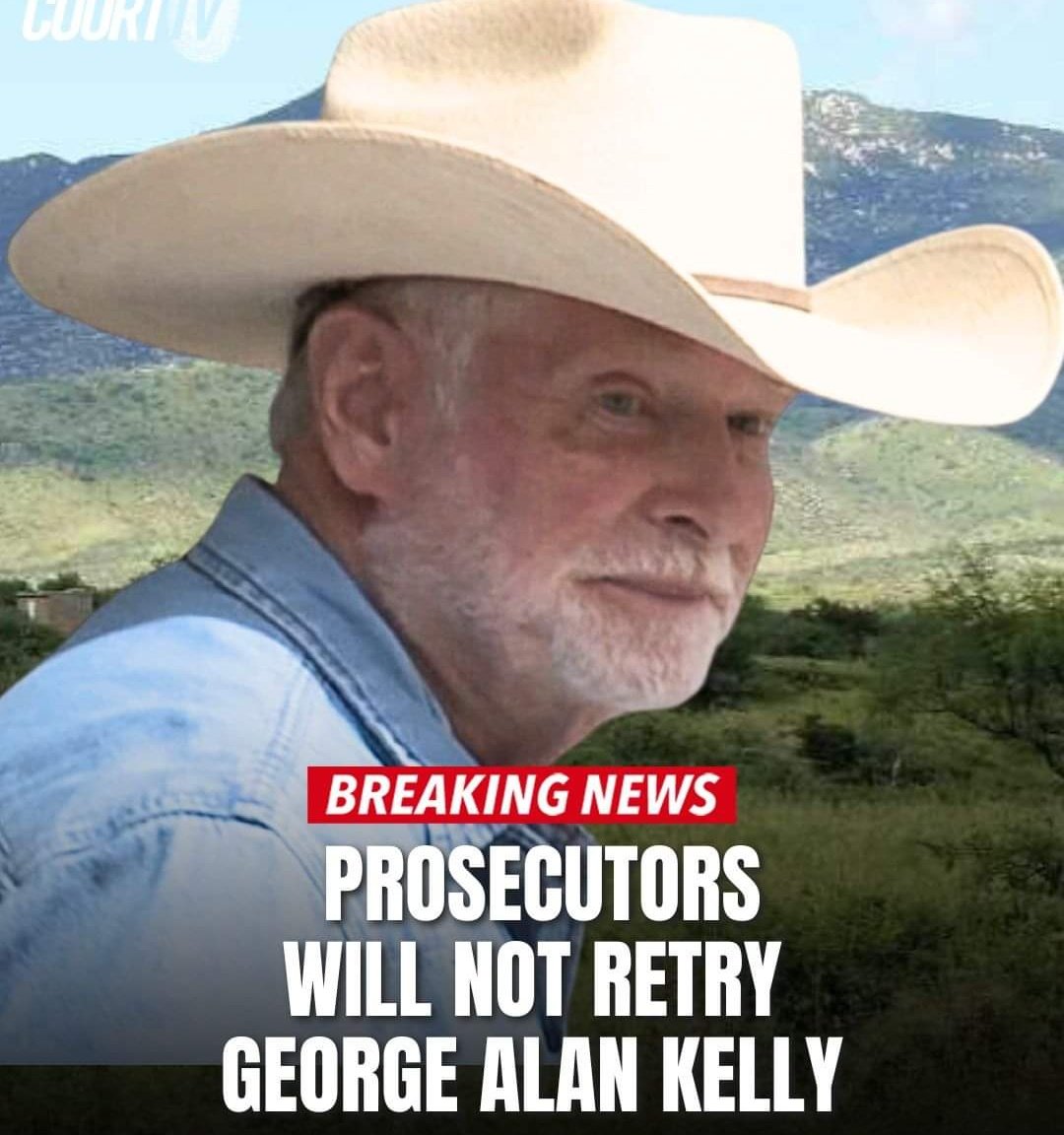 The Arizona rancher George Alan Kelly will not face a retrial after the judge declared a mistrial. 
#Arizona #GeorgeAlanKelly