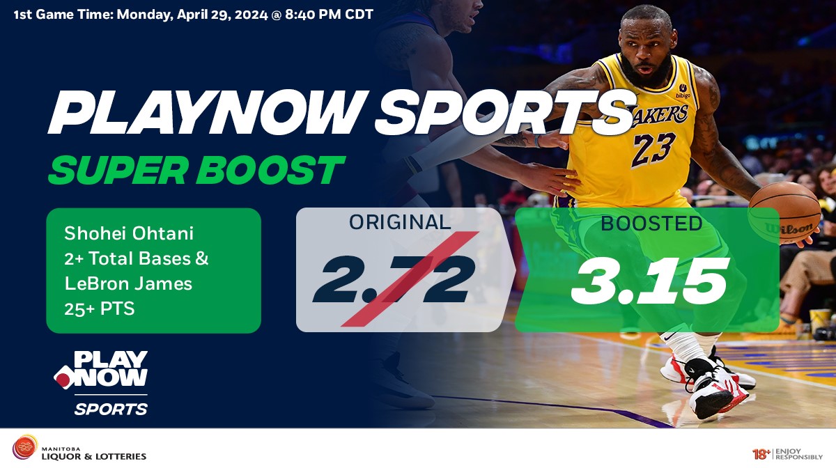 MLB X NBA Super Boost💥 Shohei Ohtani 2+ Total Bases & LeBron James 25+ PTS (3.15) bit.ly/4cQgWTe 18+