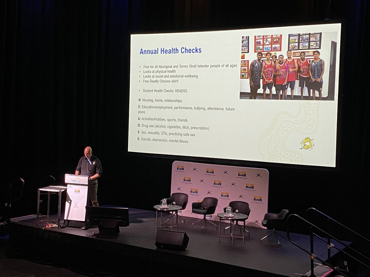 “Aboriginal & Torres Strait Islanders' #health and well-being is not just about the absence of disease but instead is inextricably linked to the social, emotional & cultural well-being of the individual, their family and their community.” Rob McPhee
#Prevention2024