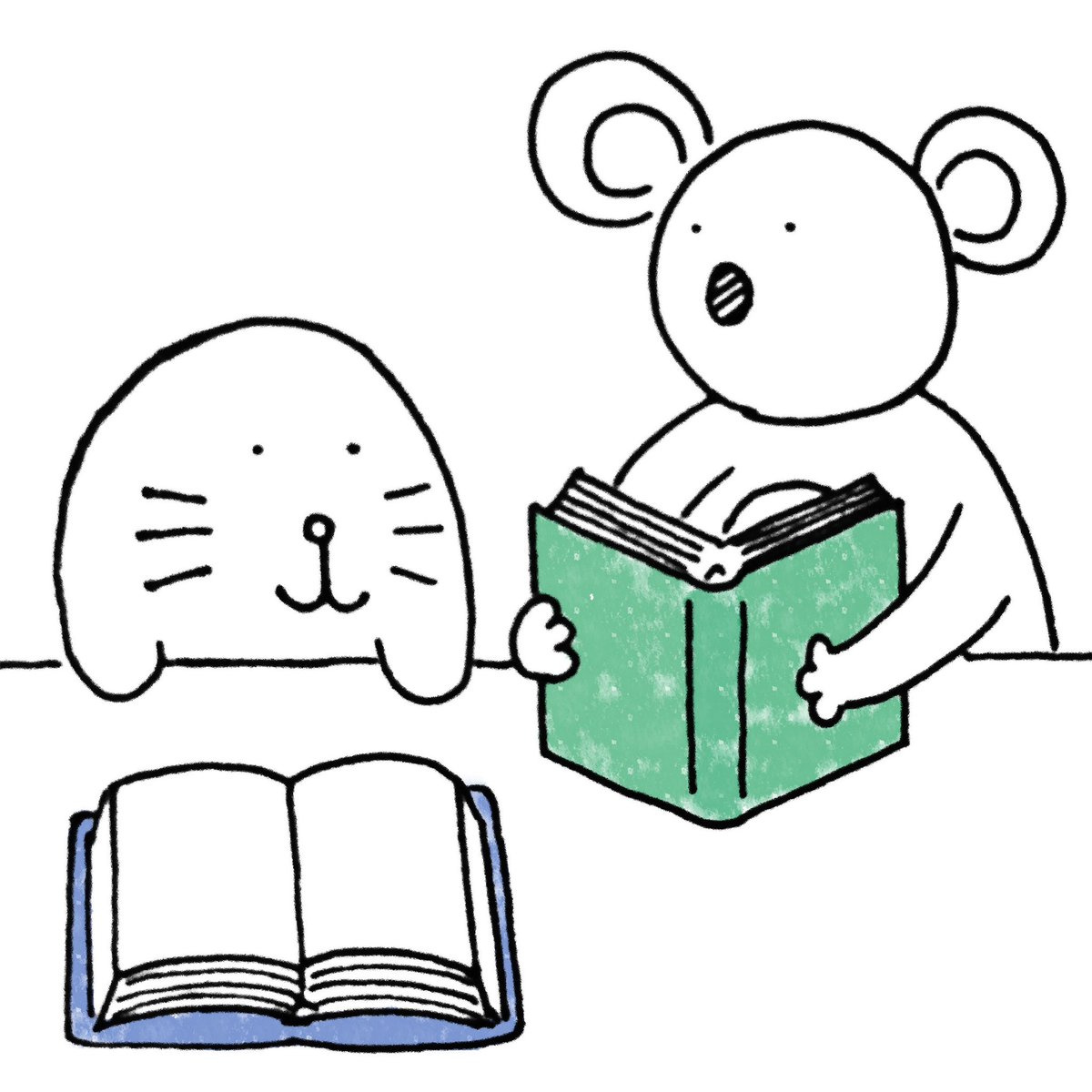 としょかん
#コアラ #アザラシ #にちじょうこあら #図書館 #library #図書室 #読書 #図書館記念日