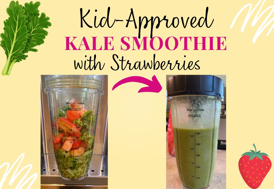 Are you looking for an easy and tasty way to get some extra vitamins and minerals in your kids? I’ve found this kale smoothie with strawberries to be a hit with my picky eaters!! thewayitreallyis.com/kale-smoothie/
#thewayitreallyis #kalesmoothie #strawberrysmoothie #glutenfree