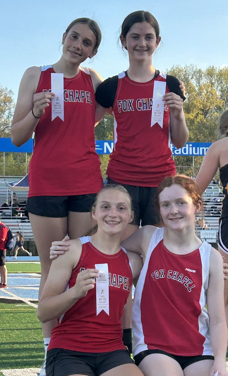 MSenkoski's tweet photo. Congratulations to all the @FCASD @FxCAthletics DMS Track and Field Athletes who placed today at the Seneca Valley Invite (Part Three)… https://t.co/4iVzg3N2K0