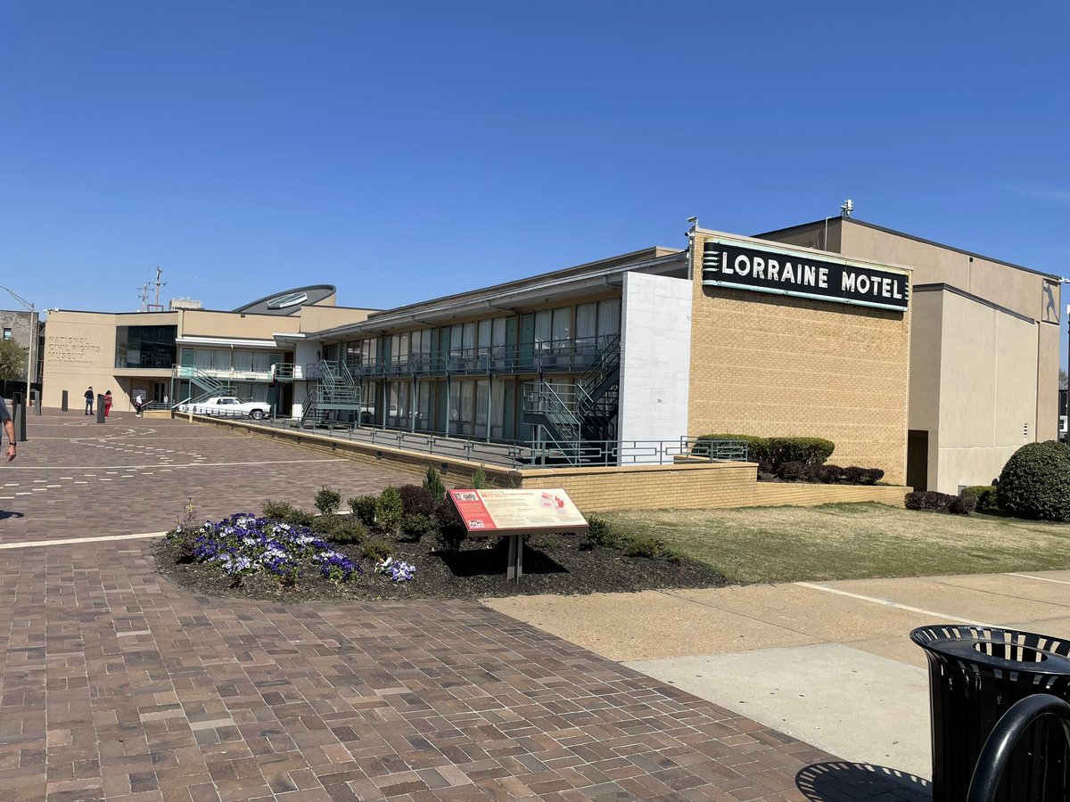National Civil Rights Museum at The Lorraine Motel.  Absolutely a must see if you are visiting Memphis.  #CivilRights #thelorrainemotel
