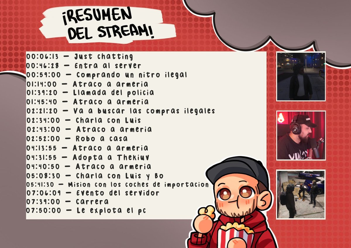 ⏰️| ¡Resumen del stream 29/04!