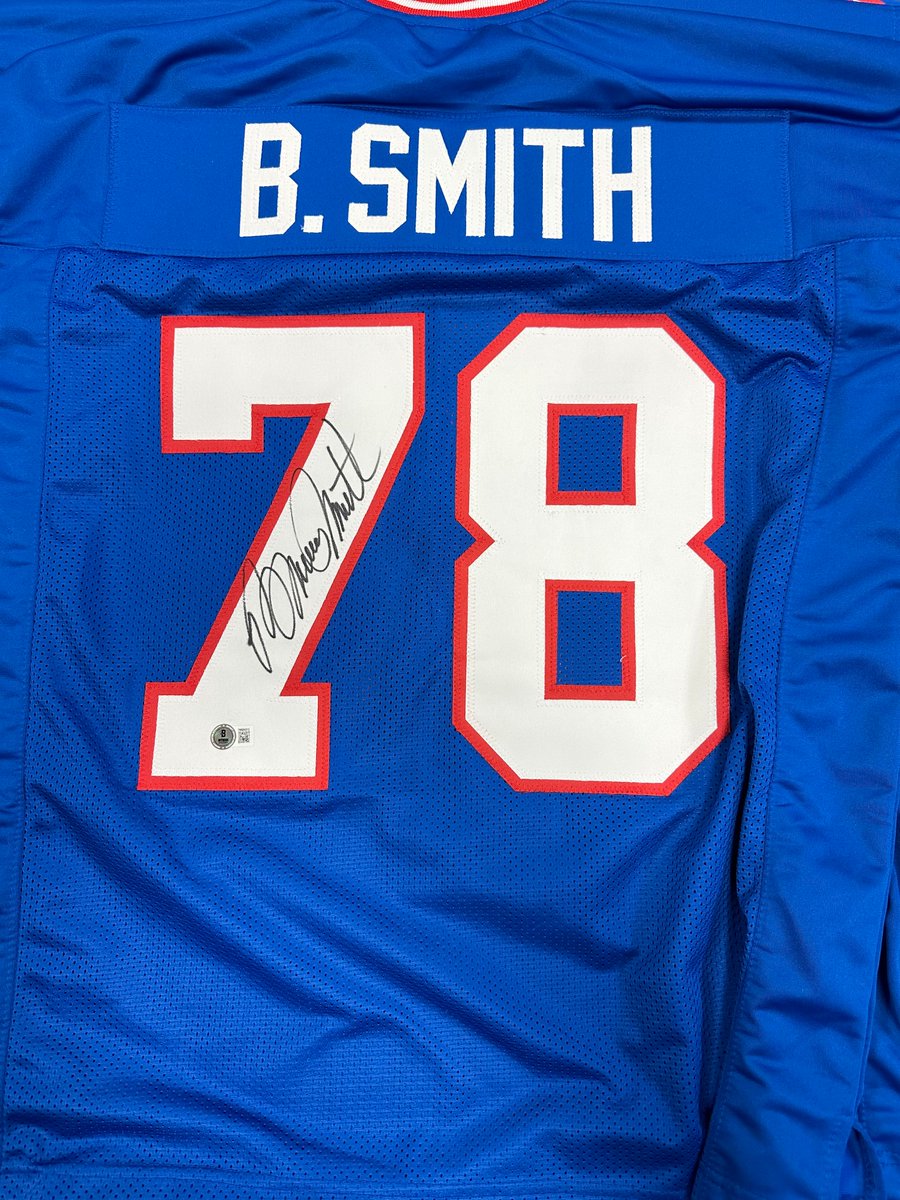Bruce Smith signed custom Bills jersey: Vendor: Hugh Coffey
 Type: 
 Price: 220.00   
 
 Bruce Smith signed custom Bills jersey 📌 shrsl.com/4fuj5 📌 #GradedCards #CardCollecting #Autographs #CardCommunity #SportsHistory