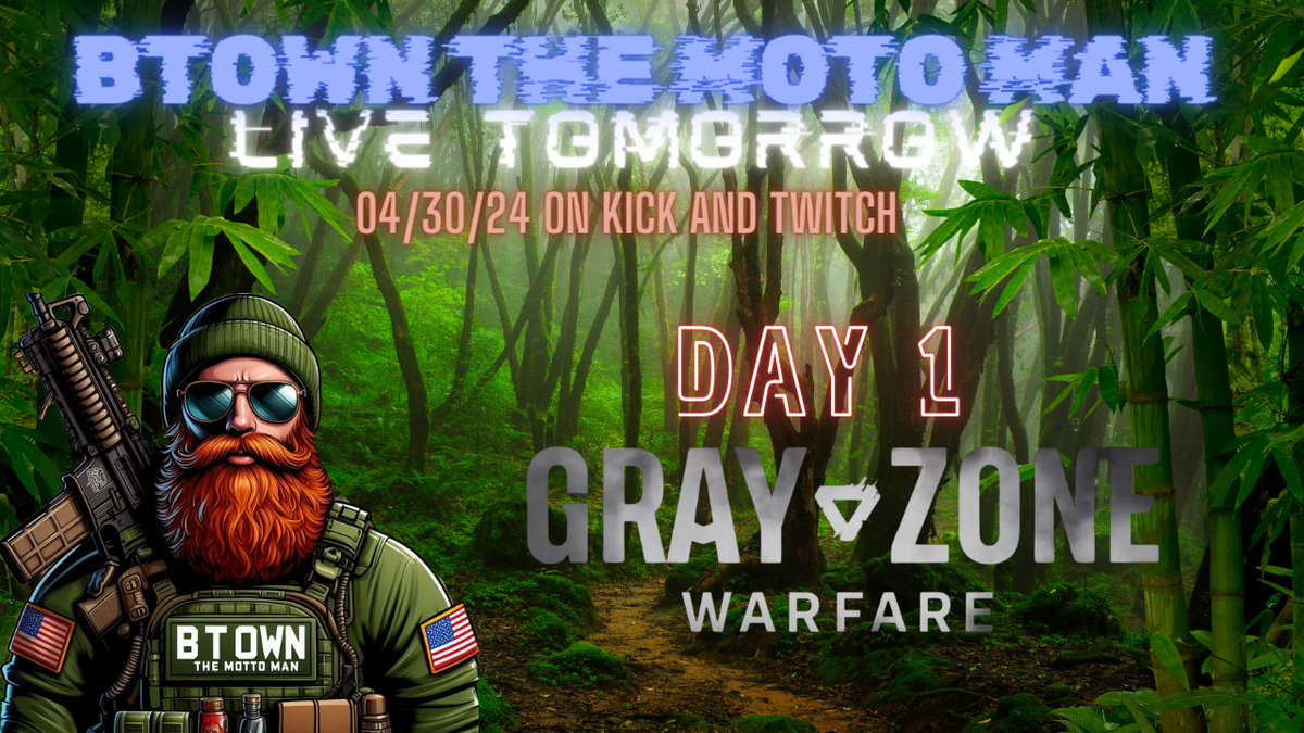 Ready to rumble? CHECK? Supporter edition? Soon to be check. Ready to crack skulls and make friends? Check! See you all tomorrow! Live on twitch and kick!
#TwitchStreamers #kickstreamer