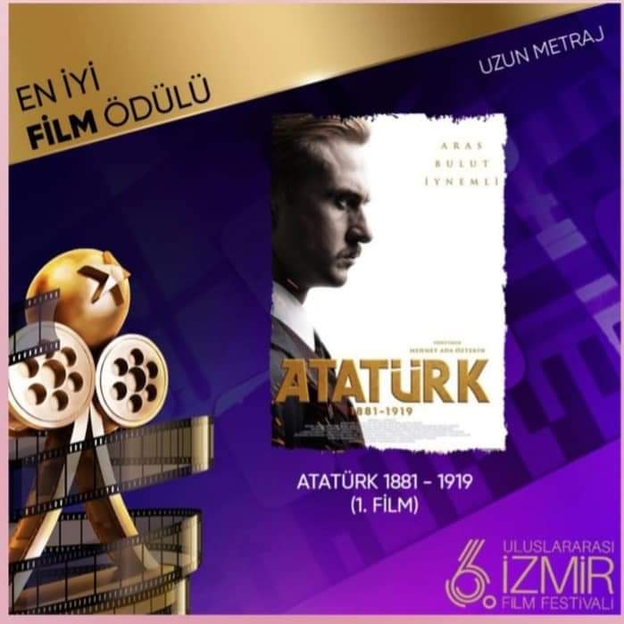 Aras está nominado en el 6° Festival İnternational de Cine Izmir para el premio 'Mejor Actor' y Atatürk 1881-1919 para 'Mejor Película' 

#ArasBulutİynemli