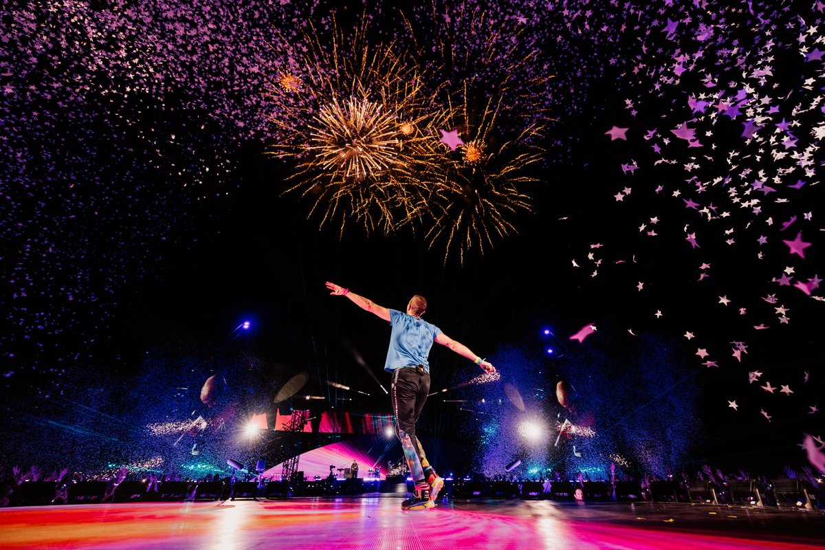 Me muero de ganas de ver a @Coldplay en vivo.

#MusicOfTheSpheresWorldTour