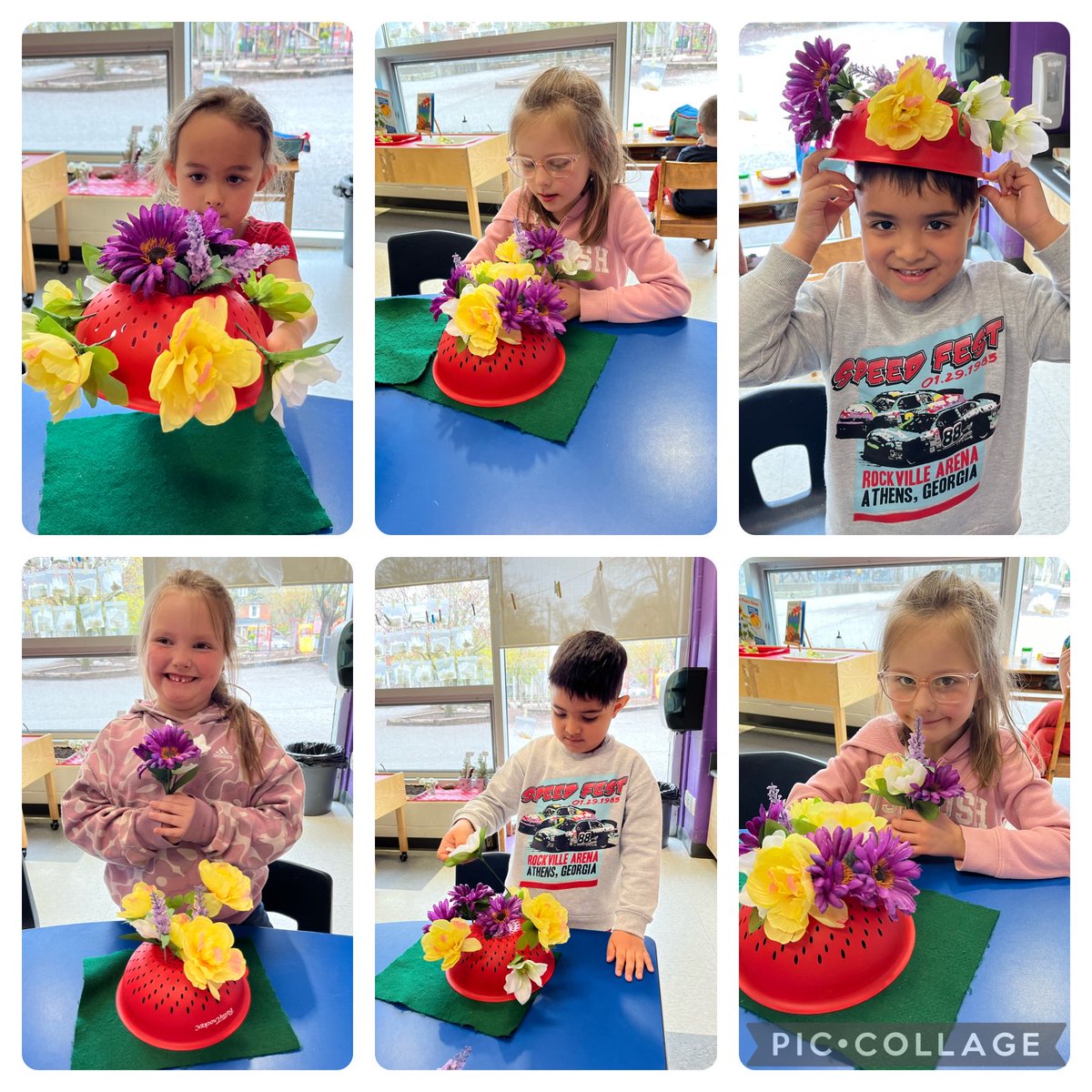 Designing our own flower arrangements (or perhaps an Easter bonnets). ⁦@MicheleMcGrat16⁩ ⁦@alcdsb_mich⁩ ⁦@msekinderland⁩ ⁦@mrsmcintyre1m⁩ ⁦@orellana_ivett⁩ ⁦@mrs_shaw33⁩ ⁦@CPinto_ALCDSB⁩ ⁦@MmeJulieBell⁩