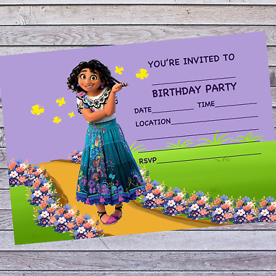 PERSONALISED BIRTHDAY CARDS & PARTY INVITATIONS  #birthdaycards #happybirthday #partyinvites #greetingcards #birthdaygirl #birthdayboy #encanto bit.ly/3qBeLjk