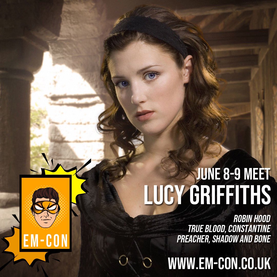 Are you going? 

Robin Hood and Marian will be back in Nottingham on June 8,9

Meet Jonas and Lucy! Get your pic taken with them! Ask them questions during panel time! Get them to autograph your box set! 

@emconcouk 
#jonasarmstrong #lucygriffiths