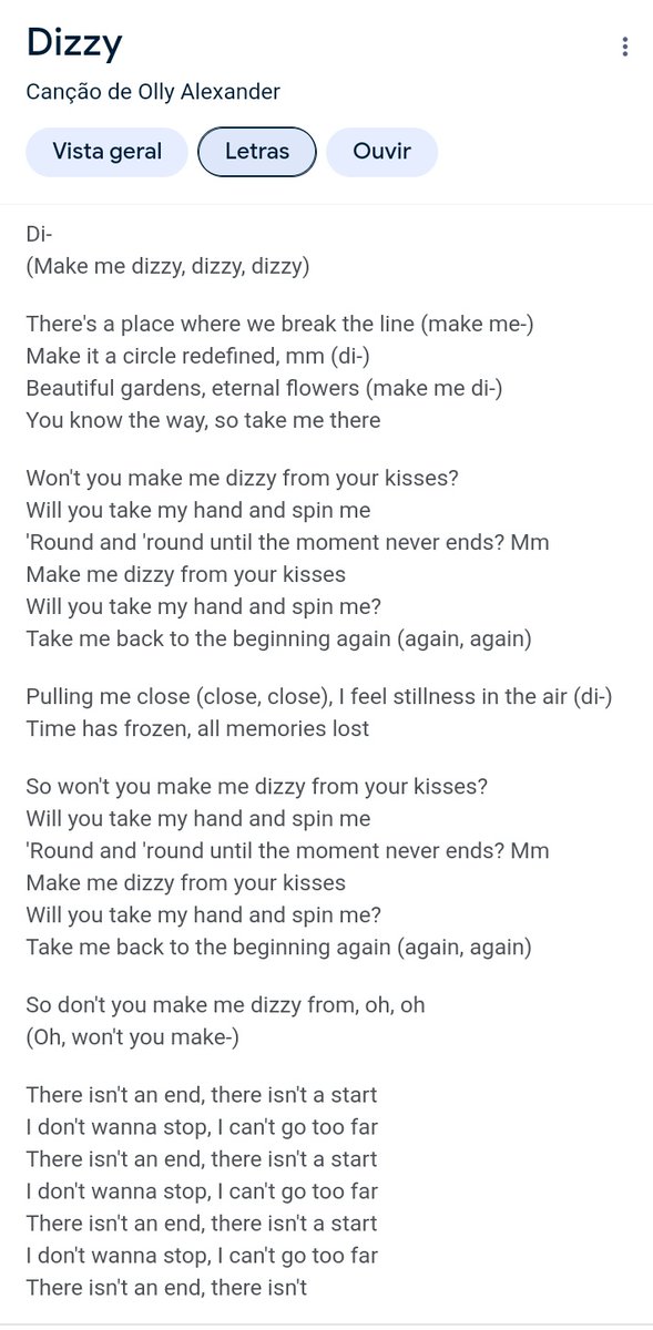 No, I didn't. Not a bad song, btw.
Olly Alexander - Dizzy 🇬🇧 
'Won't you make me dizzy from your kisses?'
#esc2024 #ollyalexander #dizzy #UK #Eurovision2024