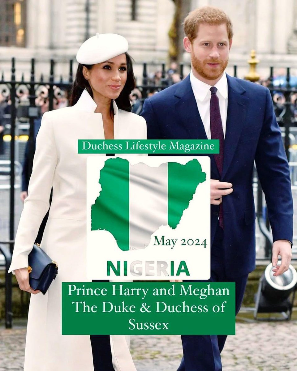 Princess Amira Ngozi Lolo and Prince Mahale are coming to Nigeria..👑🇳🇬
#WeloveyouHarryandMeghan 
#WeLoveYouHarryMeghan