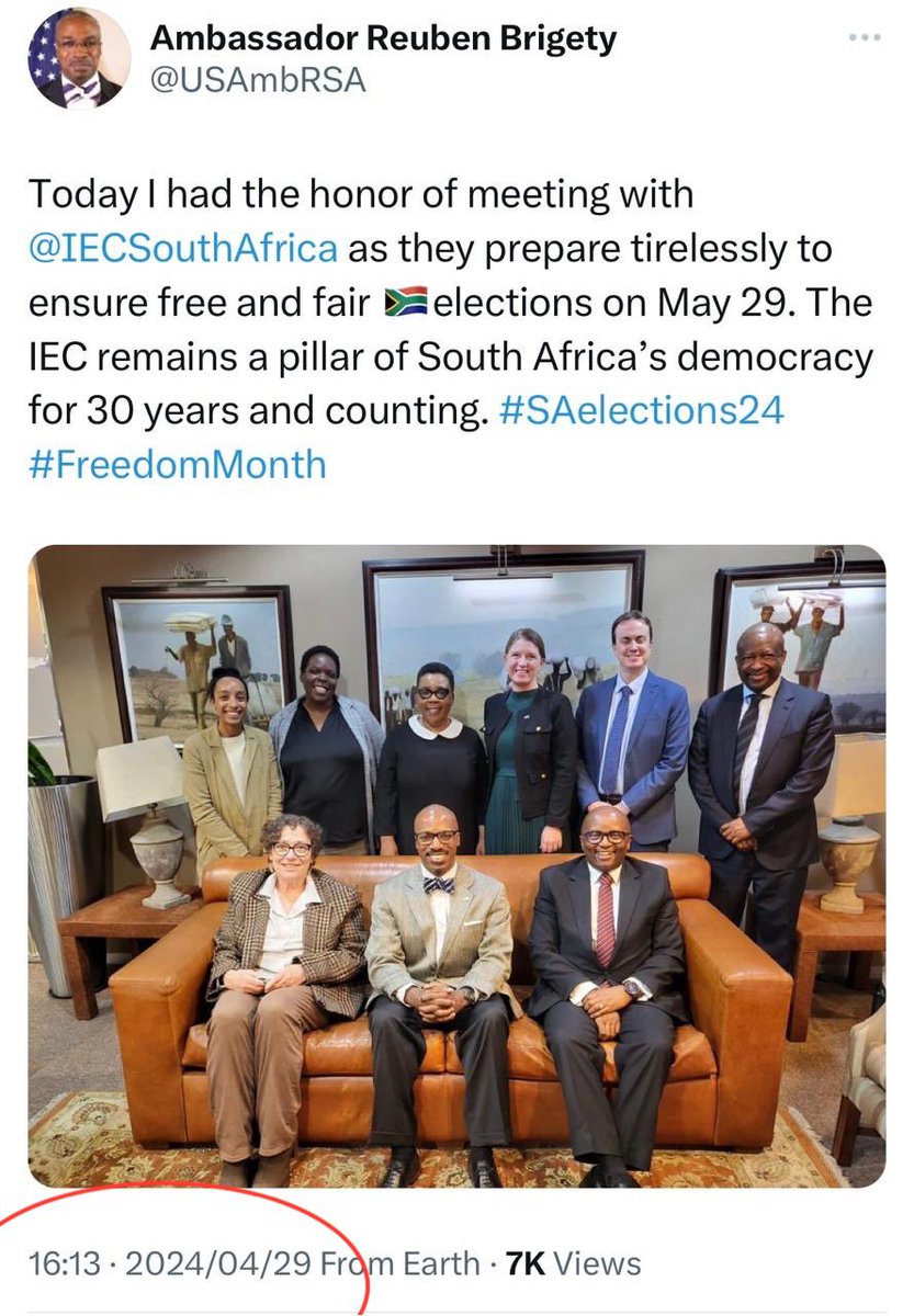 This should not be allowed..The US govt has never been an innocent impartial broker in our politics..Will the IEC report to political parties & all of us what were discussions about..?