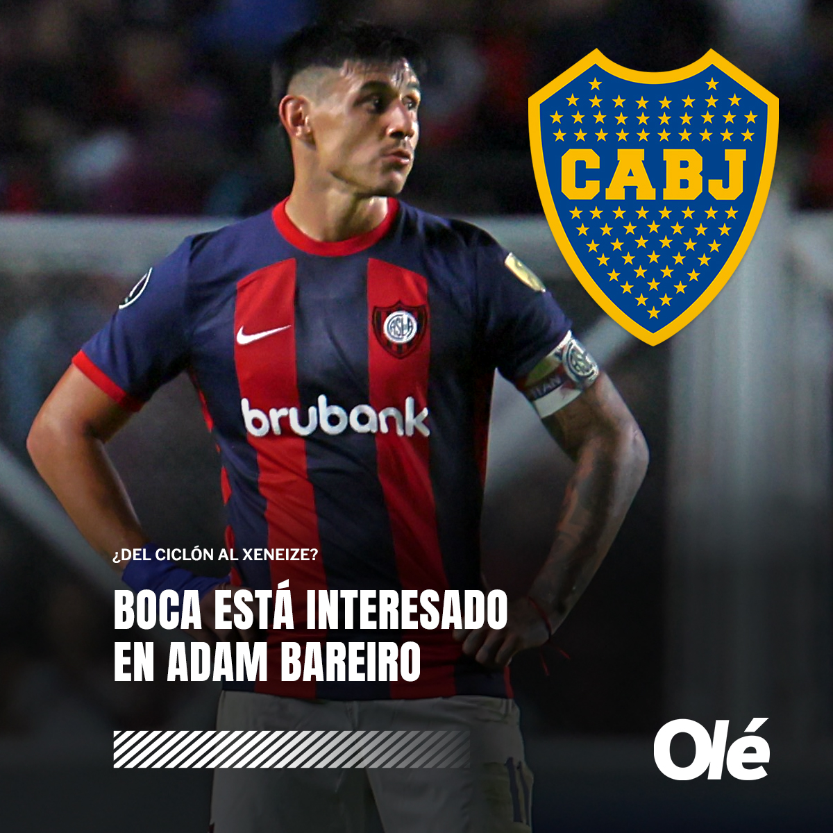 🔵🟡 BOCA, INTERESADO EN ADAM BAREIRO ⚽️ El delantero de San Lorenzo está en el radar del Xeneize, que quiere nutrir su delantera. 👉 Con contrato por un año más, la chance de cruzar de vereda parece depender de cuánto acelere Boca, de la presión que haga el propio jugador y…