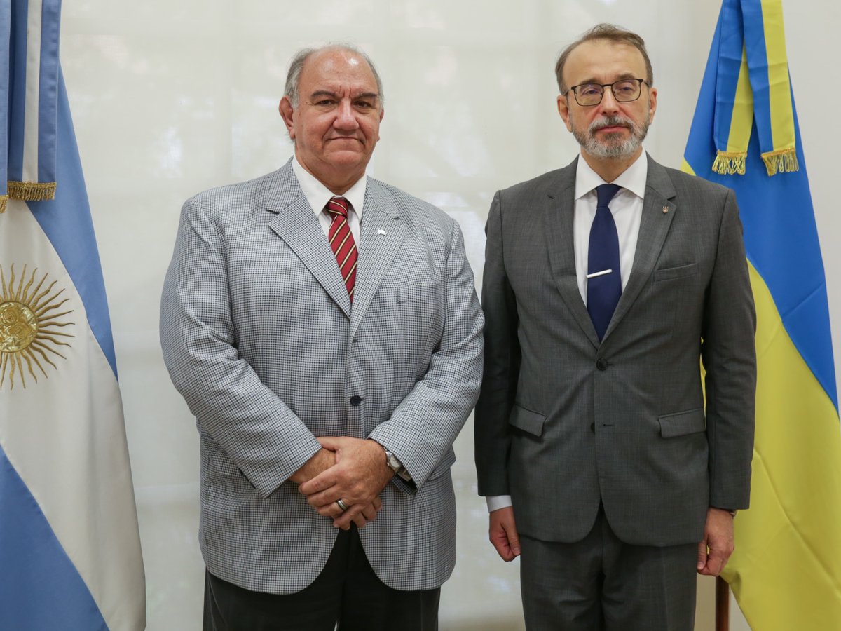 Embajador 🇺🇦Yurii Klymenko se reunió con el Secretario de Derechos Humanos del Ministerio de Justicia @jusgobar de la 🇦🇷Nación, Alberto Julio Baños Leer más 👉 argentina.mfa.gov.ua/es/news/el-emb…