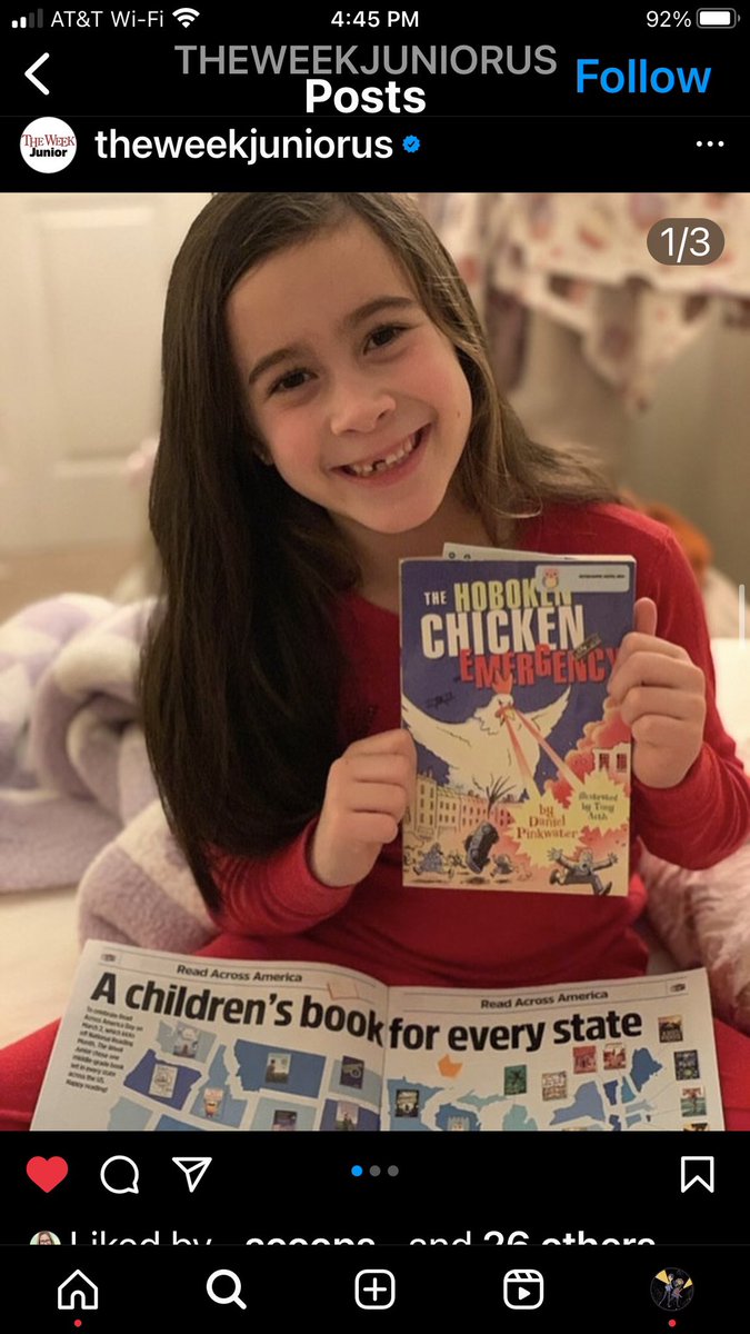 Reviews are the best! ⭐️🤩 Loved reading this review of THE SECRET FILES OF FAIRDAY MORRROW that Hannah submitted to @theweekjuniorus  as part of their Read Across America Challenge. Awesome to see what all 3 kids had to say about the books they read. ⭐️📚❤️ #readacrossamerica