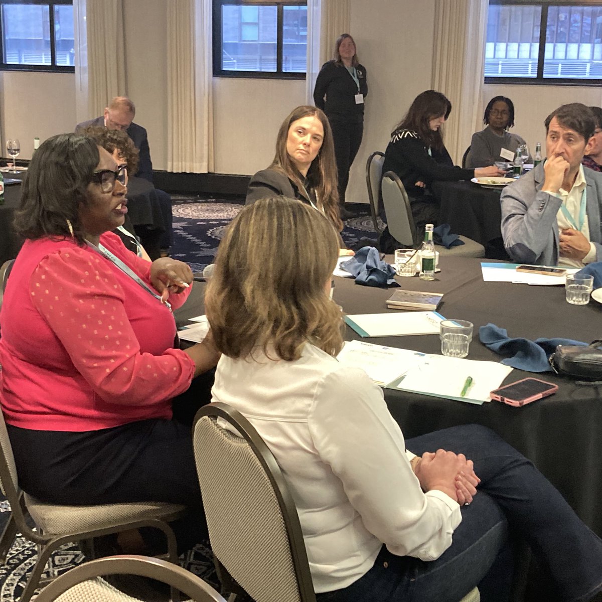 SHEEOed's tweet photo. That’s a wrap on our first night of the inaugural #StateWellnessBlueprint. A lot of great discussion and questions around how states can advocate for investments and supports for #StudentMentalHealth. Student voice is what’s moving the needle here in Minnesota. https://t.co/4hlQgZn5xs
