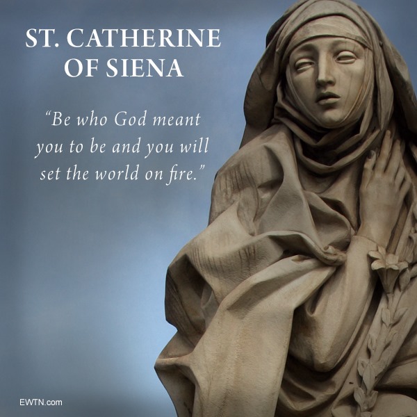 Words of Wisdom from a peacemaker, mystic, stigmatist, and Doctor of the Church. Set the world ablaze! catholicnewsagency.com/saint/st-cathe…