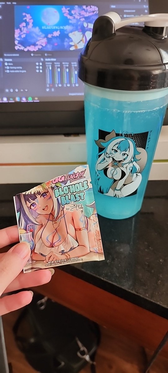CL0V3RC0D3D's tweet photo. Some Blowhole Blast and Shylily waifu cup today ๐ #notsponsoredyet but don't forget to check out @GamerSupps
(I'm reapplying for partner soon, y'all would use my code if I had one, right?) https://t.co/UptZcFM4X9