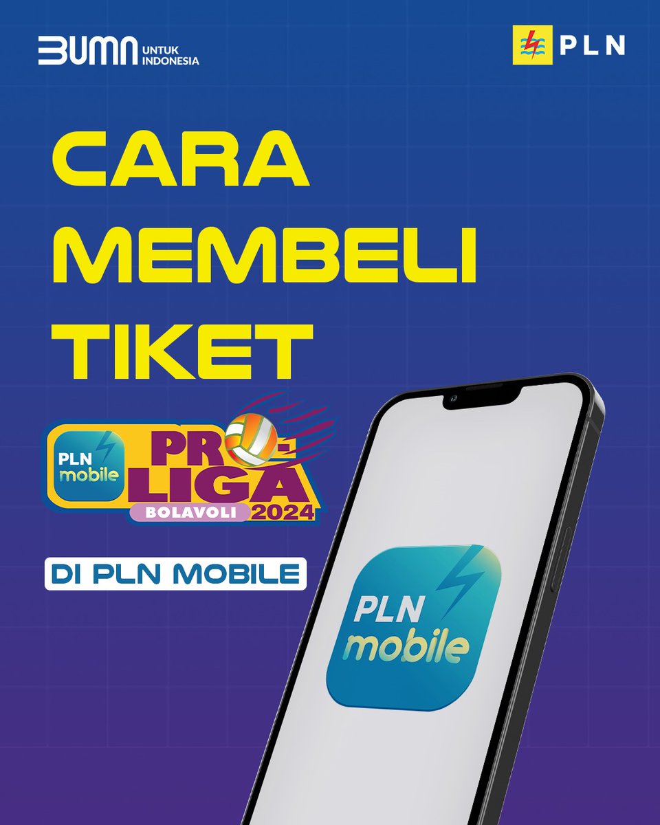 _pln_id's tweet photo. PEKAN 2 di KOTA SEMARANG! PERSAINGAN MAKIN MEMANAS!
Electrizen, udah siap menyaksikan tim voli jagoanmu di PLN Mobile Proliga 2024?
#PLNMobileProliga2024 #PLNMobile #PoweredbyPLN https://t.co/qi4tV74Pzw