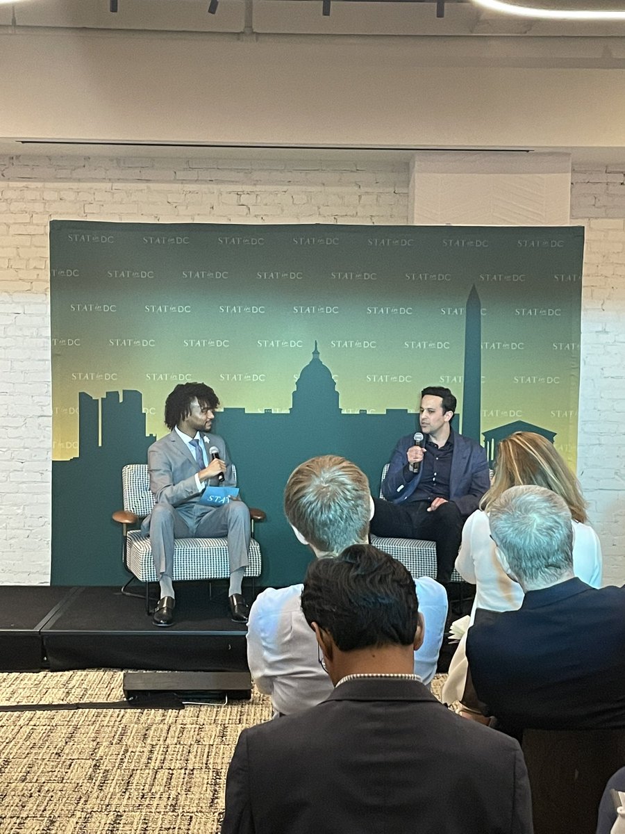 Thank you <a href="/statnews/">STAT</a> for an engaging evening bringing together policymakers, patient advocates, and industry leaders to discuss how policy decisions impact quality and access to healthcare. 

Pictured: Helmy Eltoukhy, Co-CEO <a href="/GuardantHealth/">Guardant Health</a> discussing utility of liquid biopsies