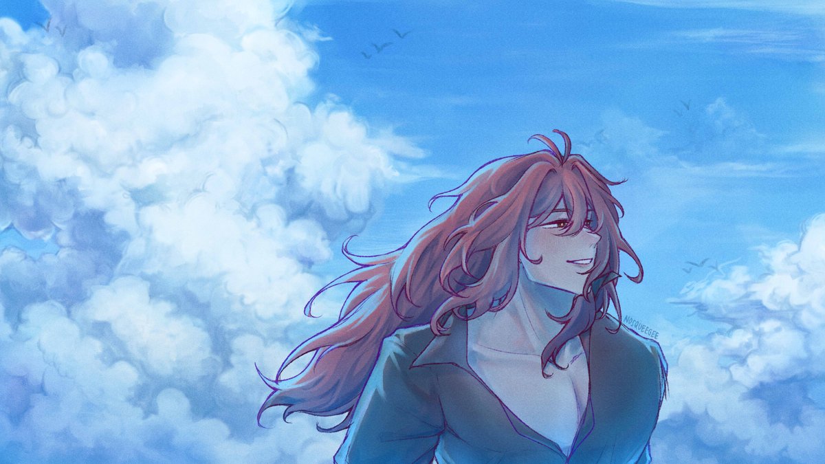 happy birthday, may you always find solace under the endless blues #ディルック生誕祭2024 #diluc