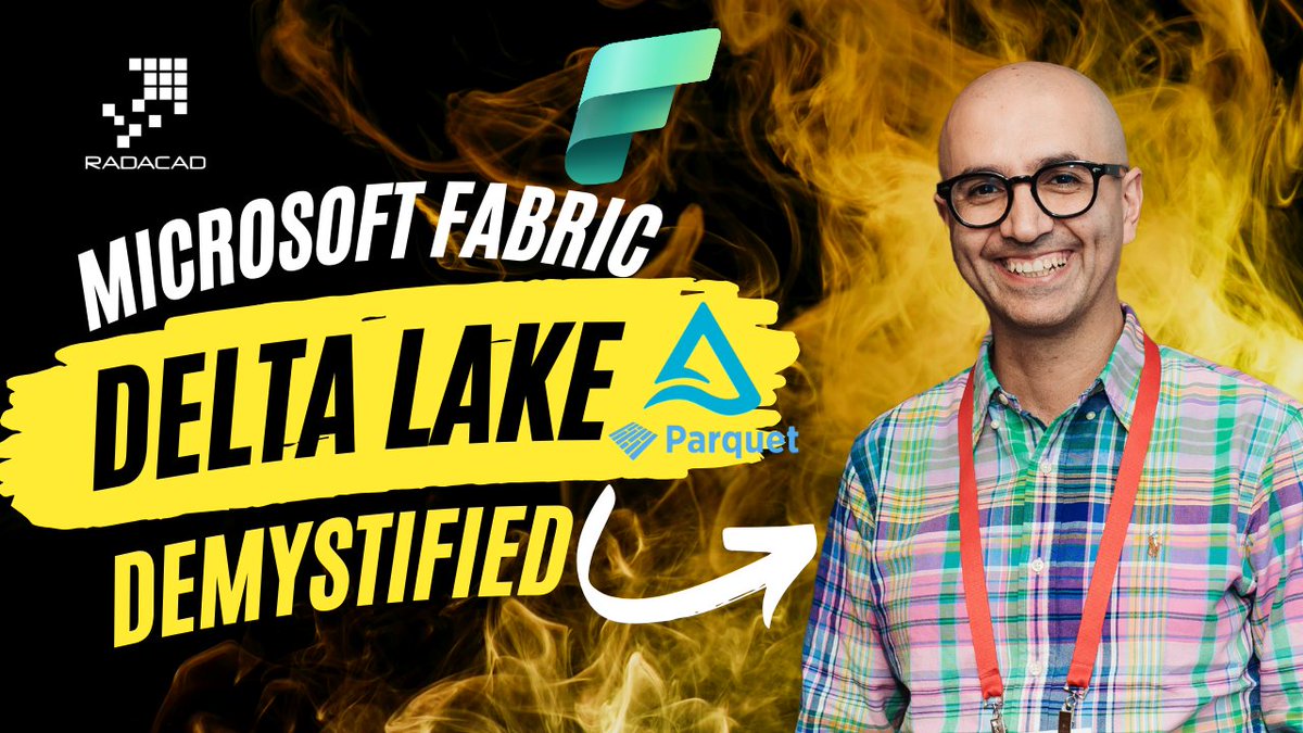 Do you want to know some #DeepDive #Internal information about the #DelaLake #Table #Structure in #Lakehouse in #Microsoft #Fabric?
That is the topic of Reza's article and video today
Read/watch here:
radacad.com/delta-lake-tab…
#MicrosoftFabricFromRookieToRockStar #DP600 #Learning