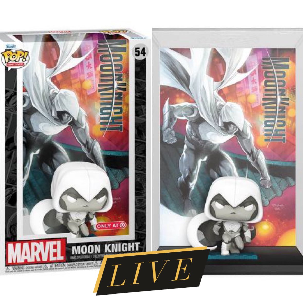 The new Moon Knight Funko POP! Comic Cover is available below! Grab this Target exclusive ~
Linky ~ fnkpp.com/TS
#Ad #MoonKnight #FPN #FunkoPOPNews #Funko #POP #POPVinyl #FunkoPOP #FunkoSoda