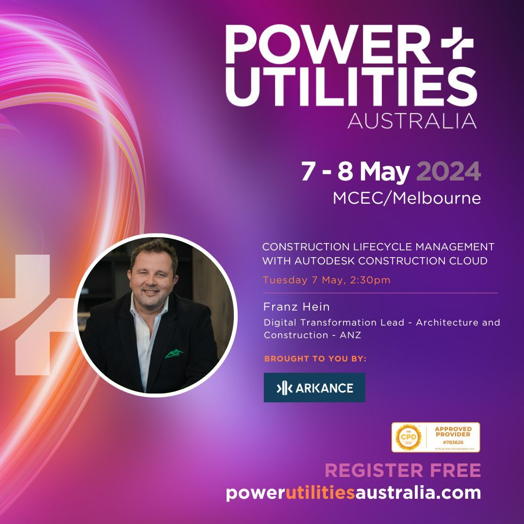 Join ARKANCE and OpenADR Alliance as they take a deep dive into their latest technologies and solutions servicing utilities.

Attend both sessions and scan the QR code to accrue your CPD points. 
Register FREE online today: buff.ly/3U7C2UN 

#PowerUtilitiesAustralia
