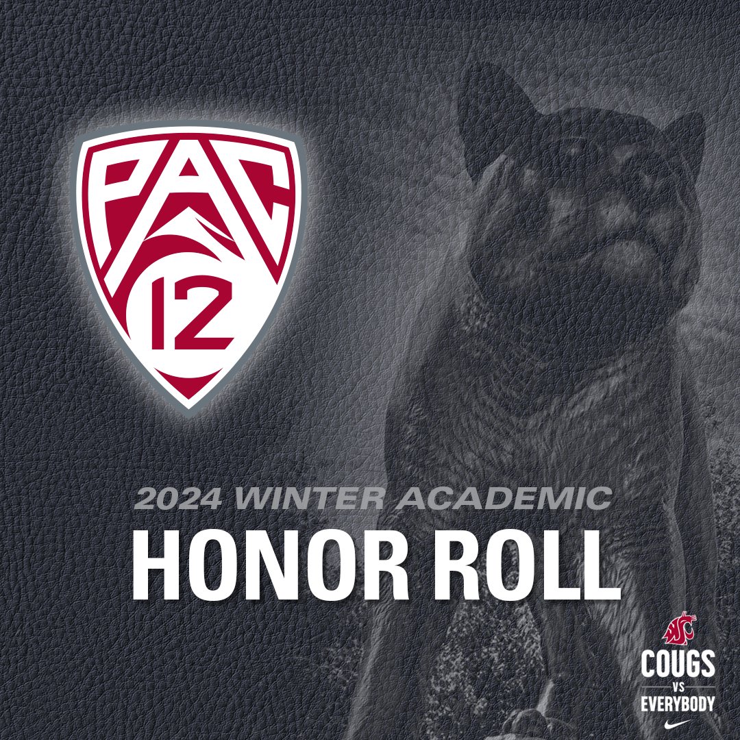 52 WSU Student-Athletes Named to Pac-12 Winter Academic Honor Roll 🙌👏 📰 rb.gy/my36xj #GoCougs