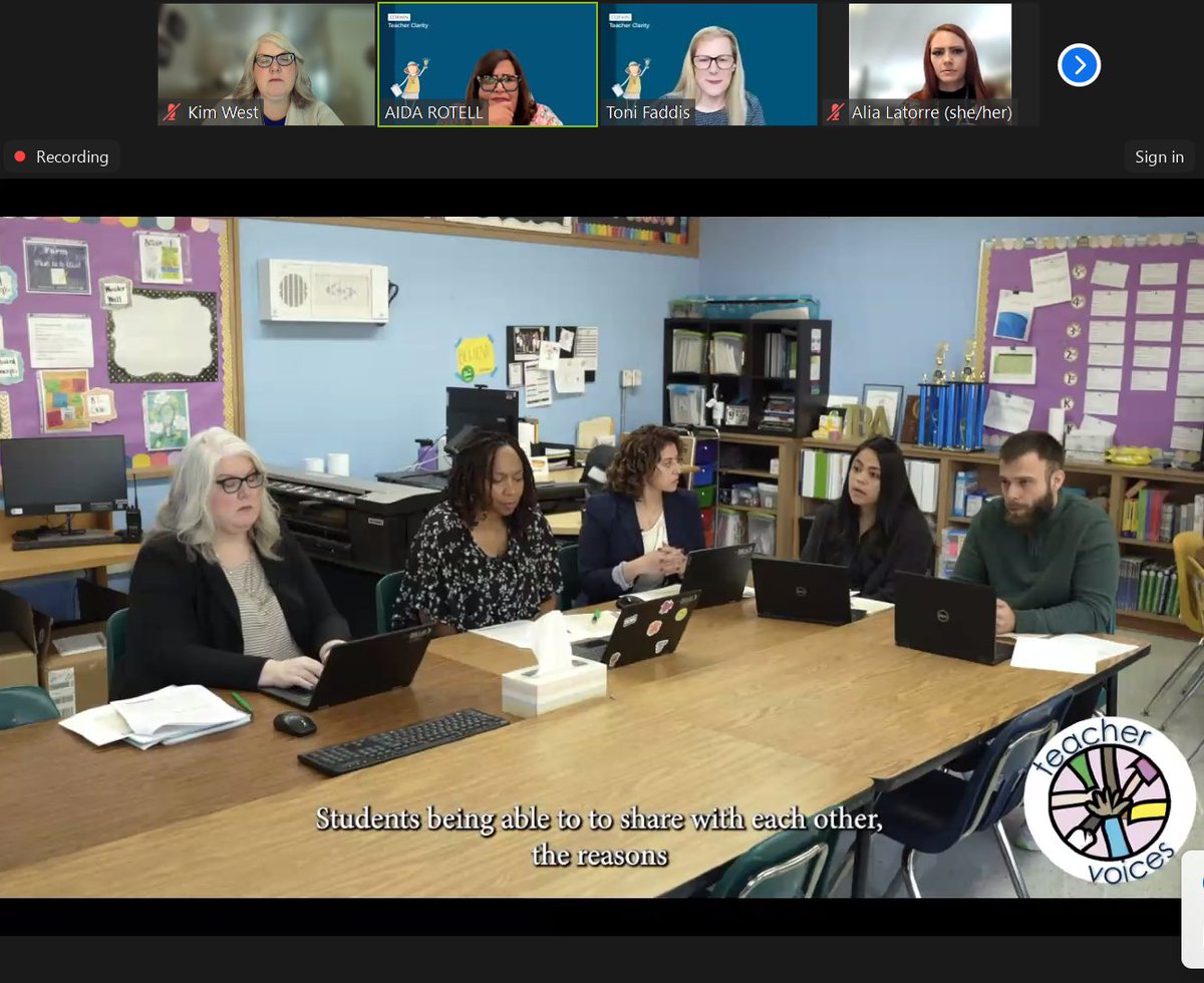 Love when my <a href="/KramerDISD/">Kramer IB World School</a> teachers are on display in the Teacher Clarity work! It warmed my heart to see this video pop up today. <a href="/CorwinPress/">Corwin</a>