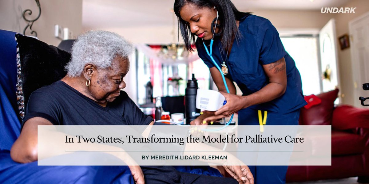 California and Hawaii expand access for palliative care to people with serious illness not just end-of-life care.  A growing body of research shows it reduces physical discomfort and stress, improves quality of life, and saves money. 🔗:undark.org/2024/04/16/pal…