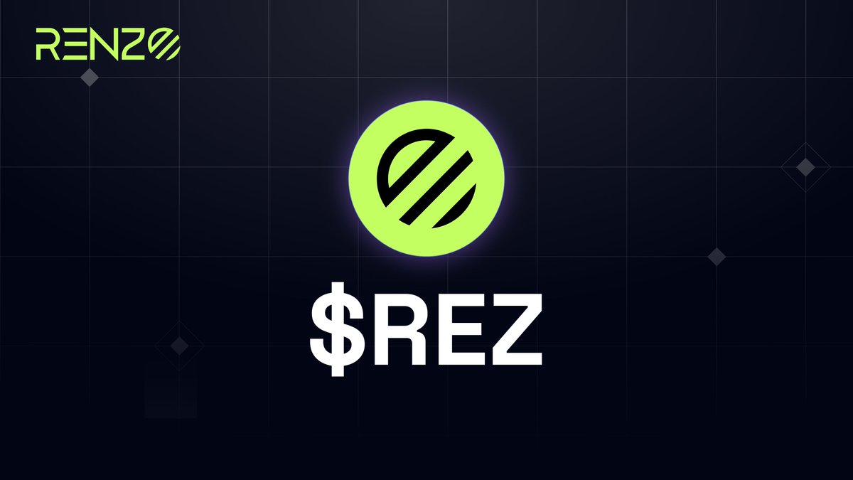 #Binance bu gece 53. Launchpool projesi olan $REZ - Renzo için talep toplamayı bitiriyor. $REZ 30 Nisan 15:00 trade etmeye açık bir şekilde tahtadaki yerini alacak... #REZ tokenların %85’i $BNB kilitleyenlere %15’i ise $FDUSD kilitleyenlere oransal olarak bedelsiz dağıtılacağını…