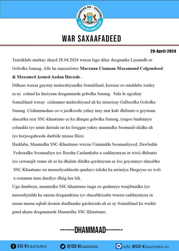 War saxaafadeed