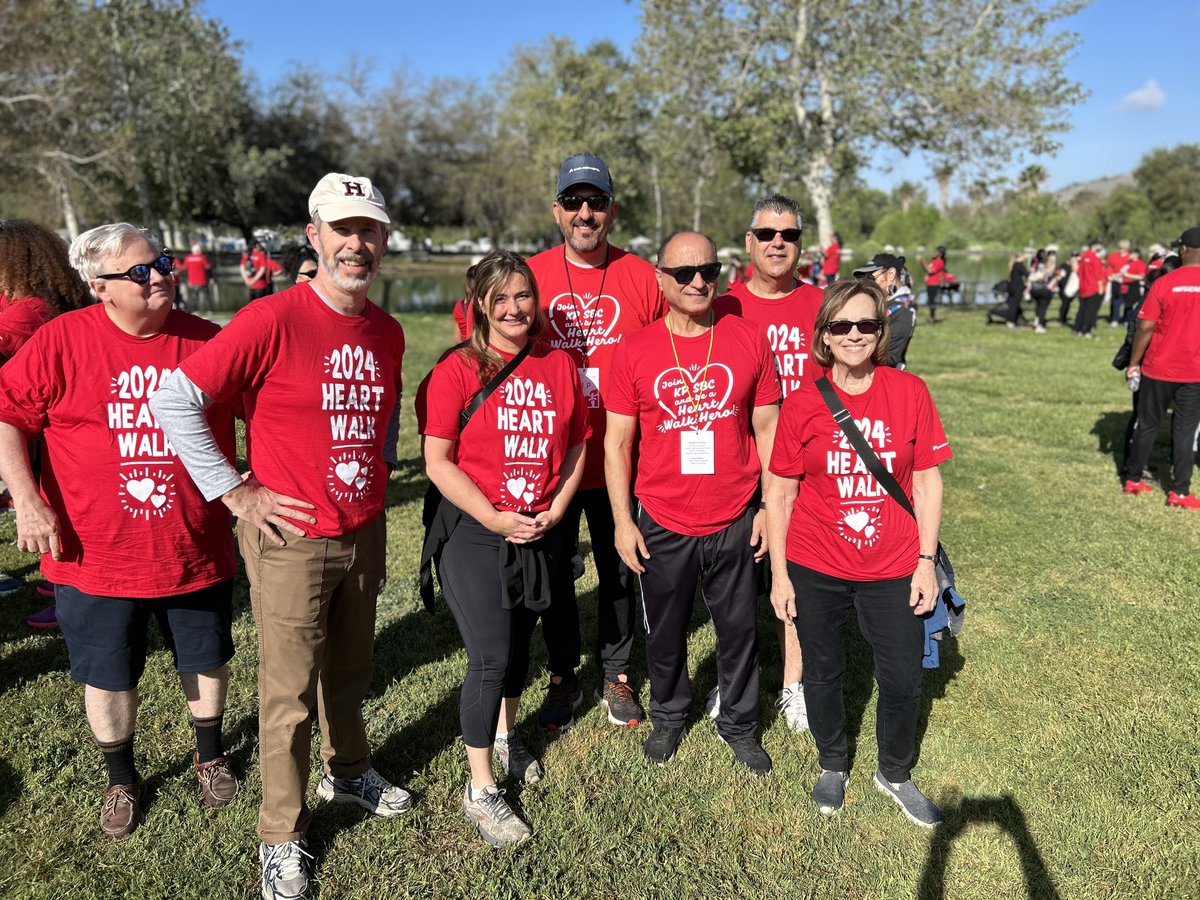 Our @KPRiverside and @KPSanBernardino teams joined @AHASouthernCA for the Inland Empire Heart and Stroke Walk, raising $100,587.40 to support the American Heart Association. Every step and dollar is a testament to unity and compassion. Thank you to all who joined us! 💪
