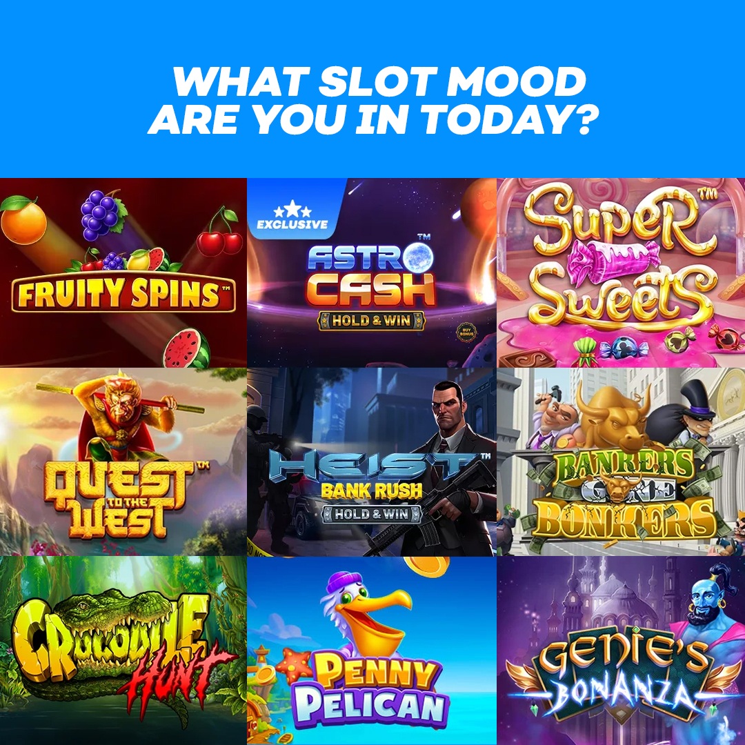 Which 🎰 are you feeling today? 🤑