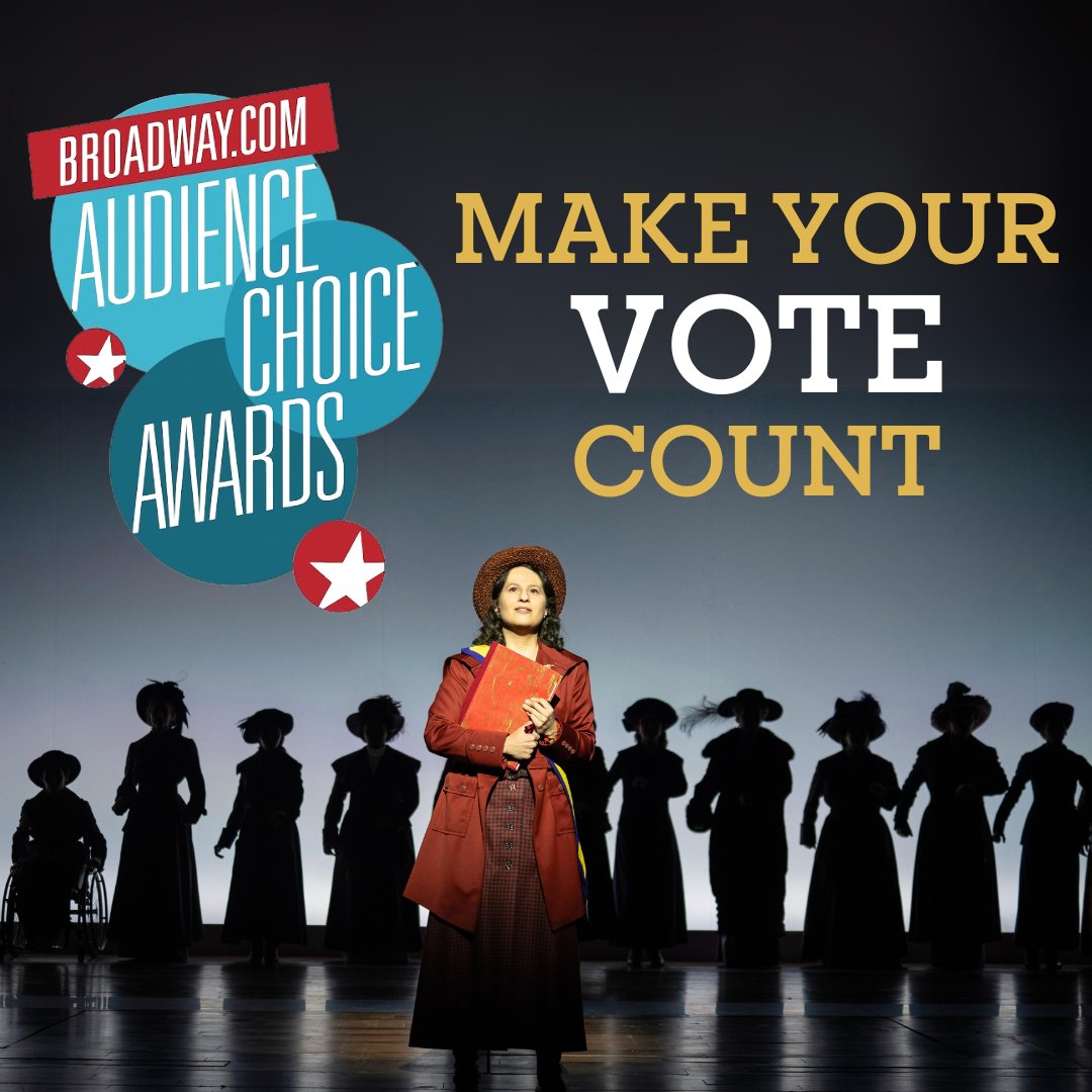 Take it to the polls! Voting for Broadway.com Audience Choice Awards is open now through 11:59PM ET on May 2! Link below. broadway.com/buzz/204061/yo…