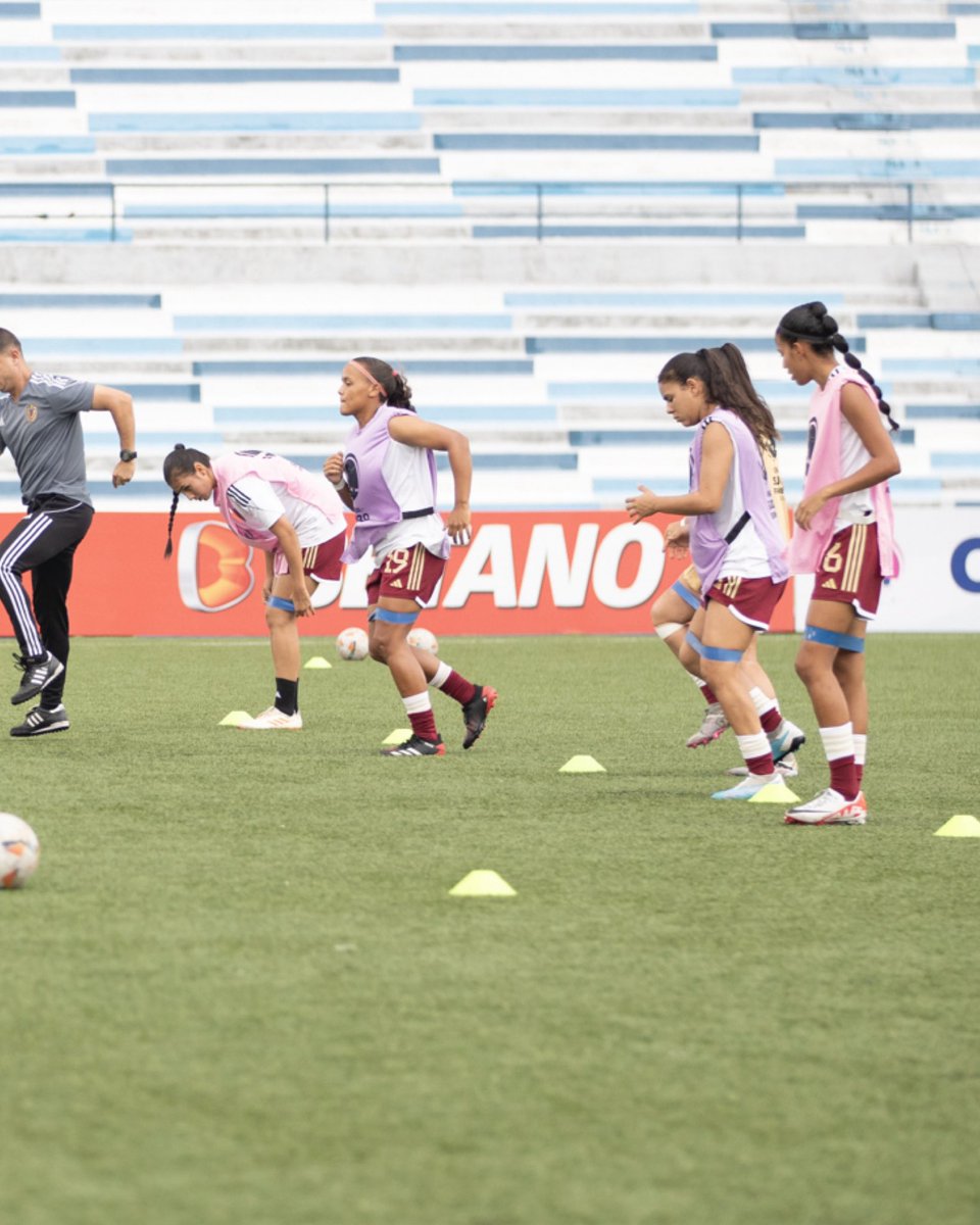 𝘾𝙖𝙡𝙚𝙣𝙩𝙖𝙢𝙞𝙚𝙣𝙩𝙤 𝙩𝙚𝙧𝙢𝙞𝙣𝙖𝙙𝙤 🇻🇪✅

#SiempreVinotinto #VinotintoSub20Femenina