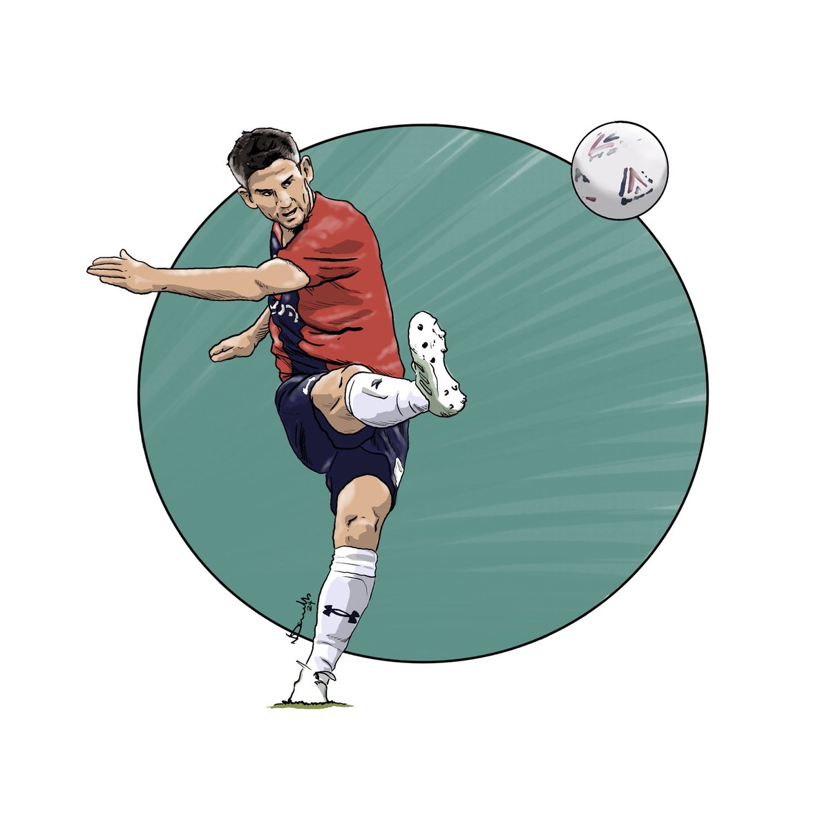 My latest illustration of @YorkCityFC hero Paddy McLaughlin!
#YCFC