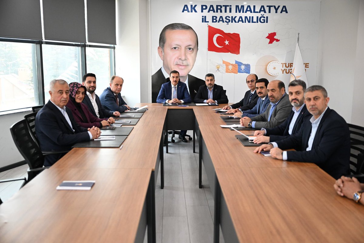 AK Parti Konya Milletvekilimiz ve Yerel Yönetimler #Malatya Koordinatörümüz Sayın Mehmet Baykan'ı İl Başkanlığımızda ağırladık.