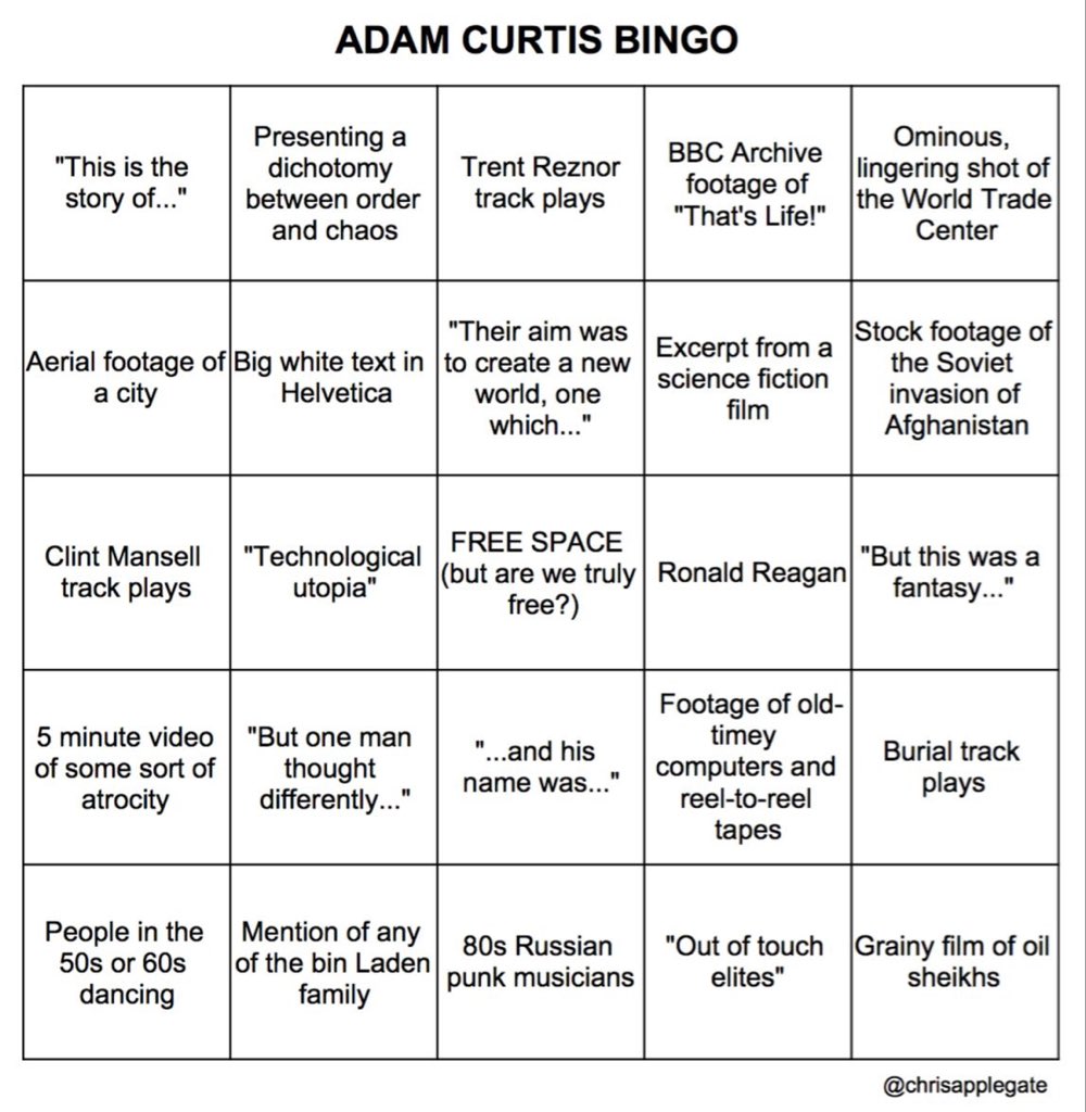 Still the best bingo card to ever exist