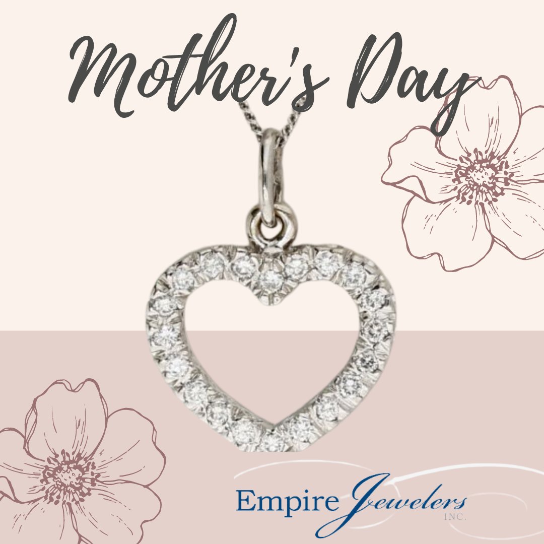Let mom know she has your heart with this sparkling open heart pendant, set with 20 round brilliant diamonds. A wonderful gift at an amazing price! #mothersday #mothersdaygifts #giftsformom #diamondhearts #heartpendants #heartnecklace  ebay.com/itm/2354436649…