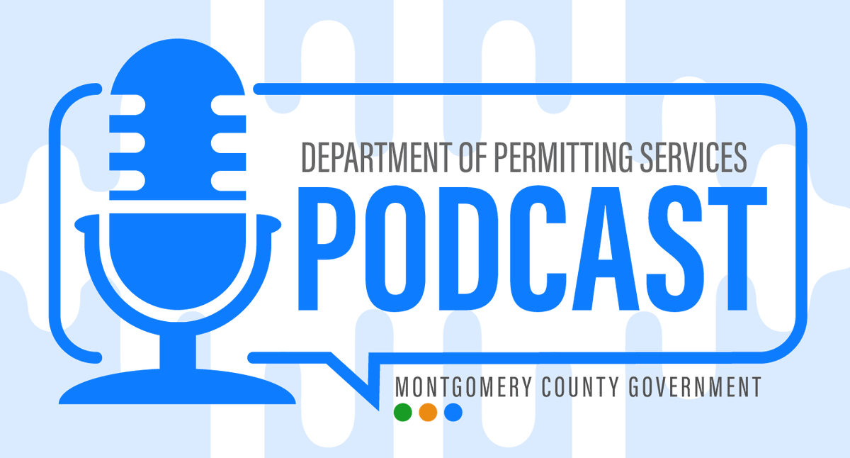 🎙🏡 Listen to the latest Permitting Services Podcast episode for information about permits for home improvements. 🎧▶ow.ly/M49N50RreIN. 💻▶ow.ly/hmG450RreIO. #MoCoDPS #YourProjectPartner